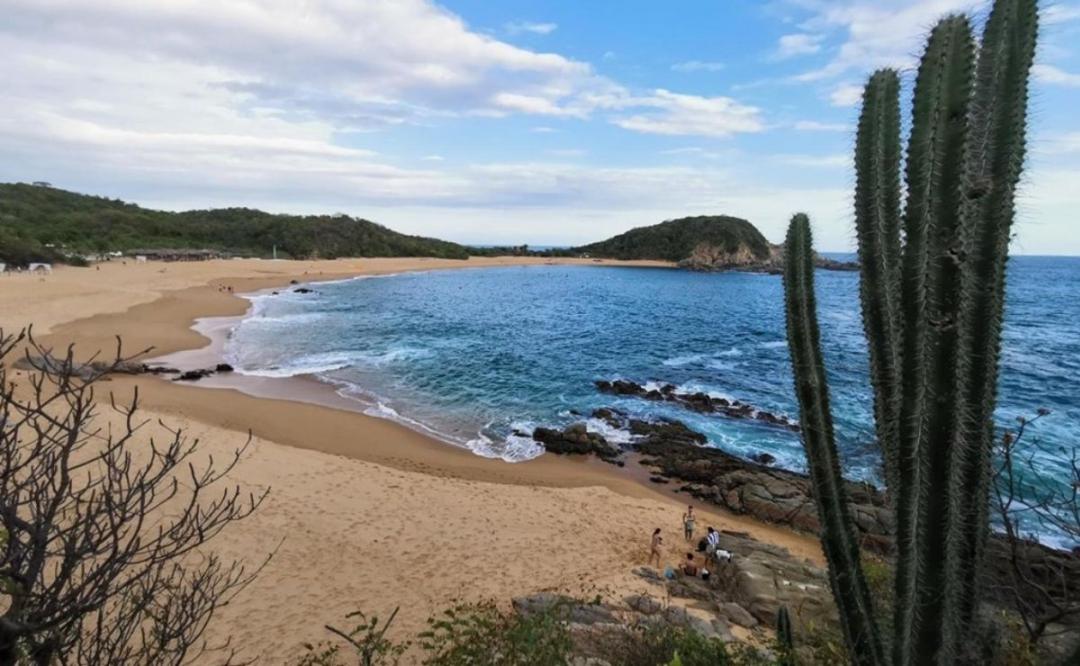 Arrastra mar a cuatro bañistas en la Costa de Oaxaca; hay una persona muerta y una desaparecida
