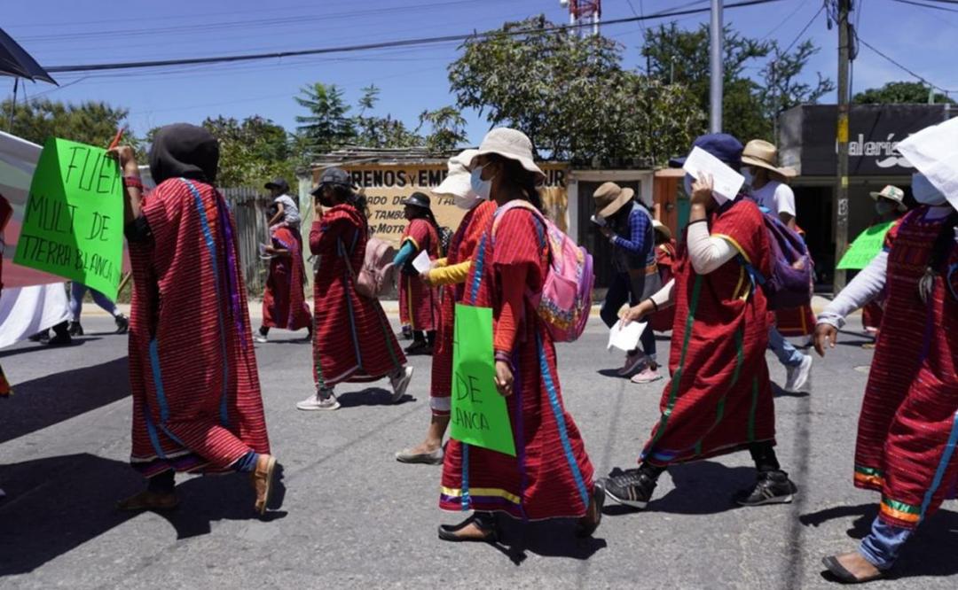 Triquis del MULTI exigen retorno seguro de desplazados por la violencia en la Mixteca de Oaxaca