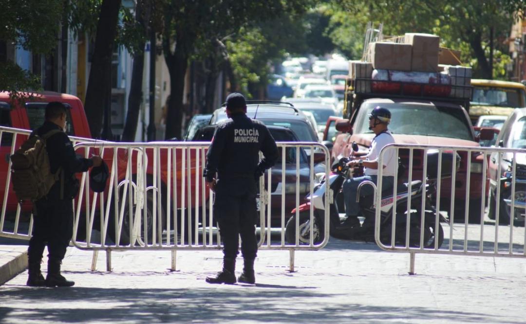 Operativo contra ambulantes en Centro Histórico de Oaxaca continuará hasta diciembre: edil