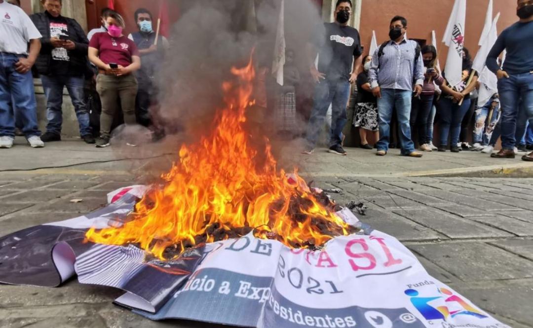 Desde Oaxaca exigen a AMLO juicio a expresidentes con o sin consulta y fin de “pacto de impunidad”