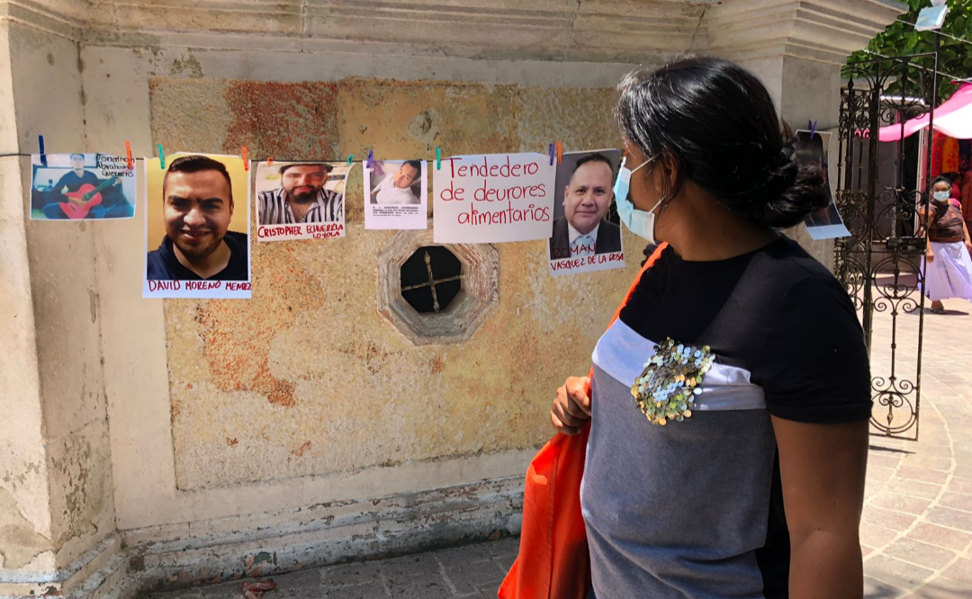 Exhiben en tendedero a deudores alimentarios, ahora en Juchitán, Oaxaca