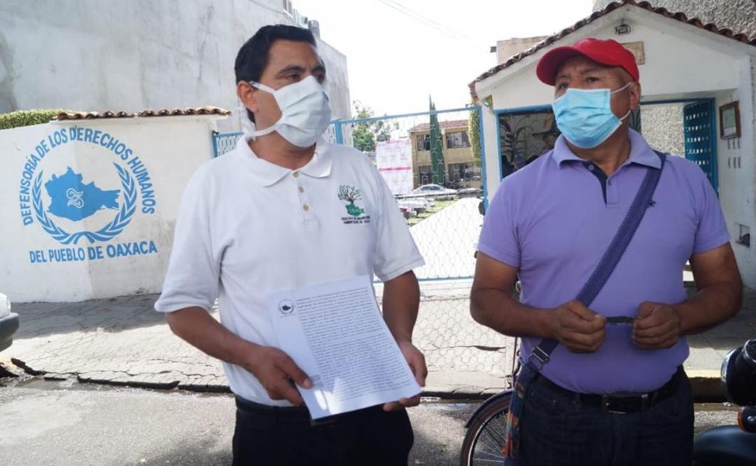 Presentan queja contra Sinfra y municipio de Oaxaca de Juárez por violar derecho humano a ambiente sano