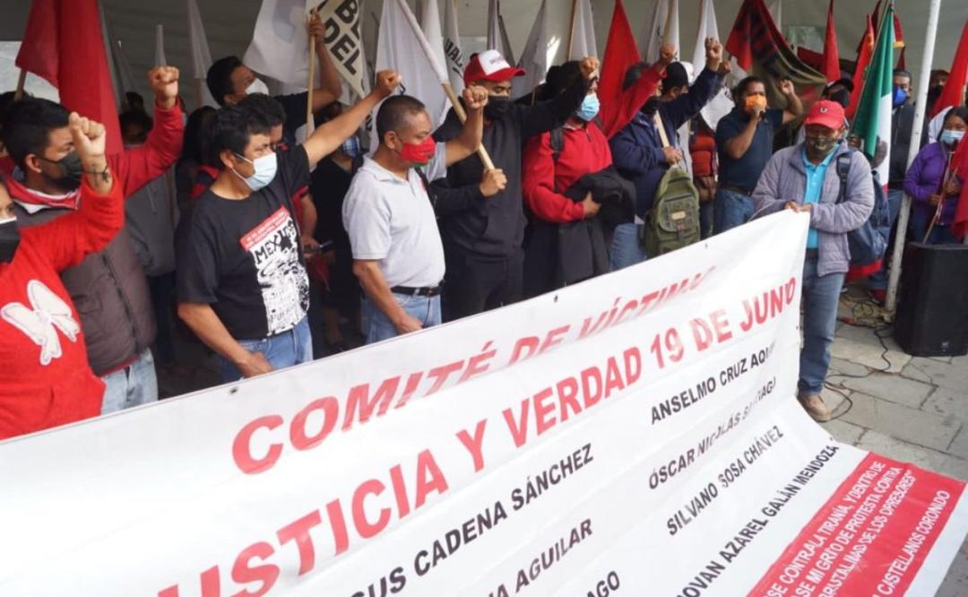 Se declaran en huelga de hambre 12 víctimas en Oaxaca; exigen comparecencia de EPN por hechos de Nochixtlán