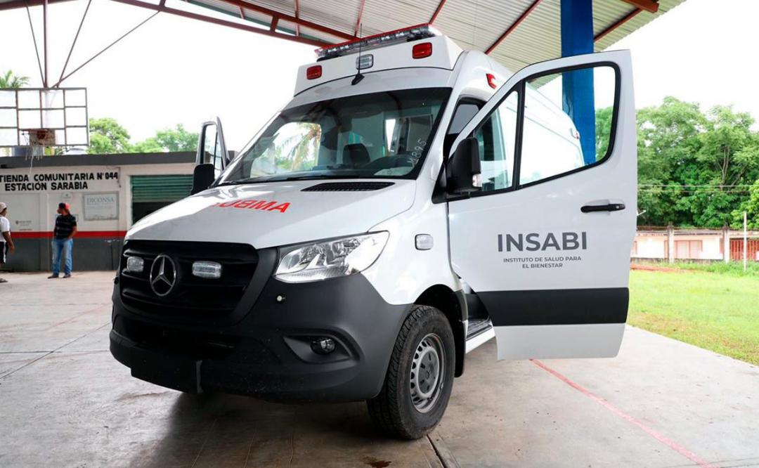 Gobierno de Oaxaca e Insabi entregan 5 ambulancias a comunidades que atraviesa Corredor Interoceánico