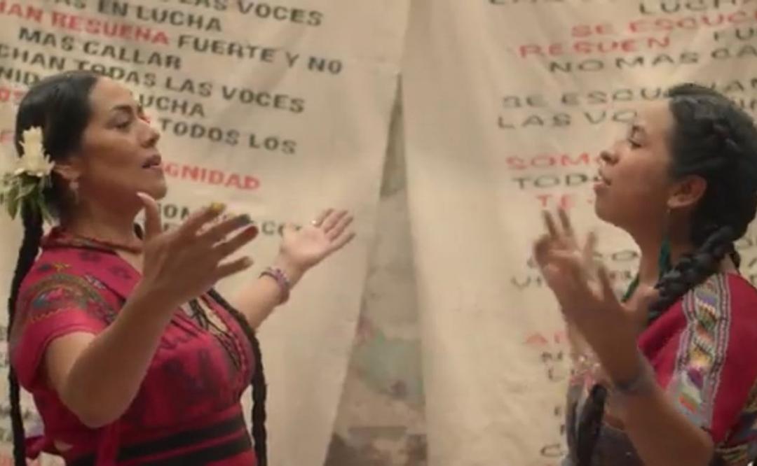 Estrena Lila Downs “Pueblos”, en colaboración con la cantautora maya Sara Curruchich
