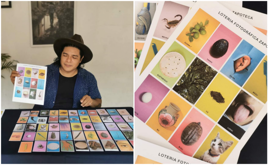 Niños y jóvenes del Istmo de Oaxaca elaboran la Lotería Fotográfica Zapoteca