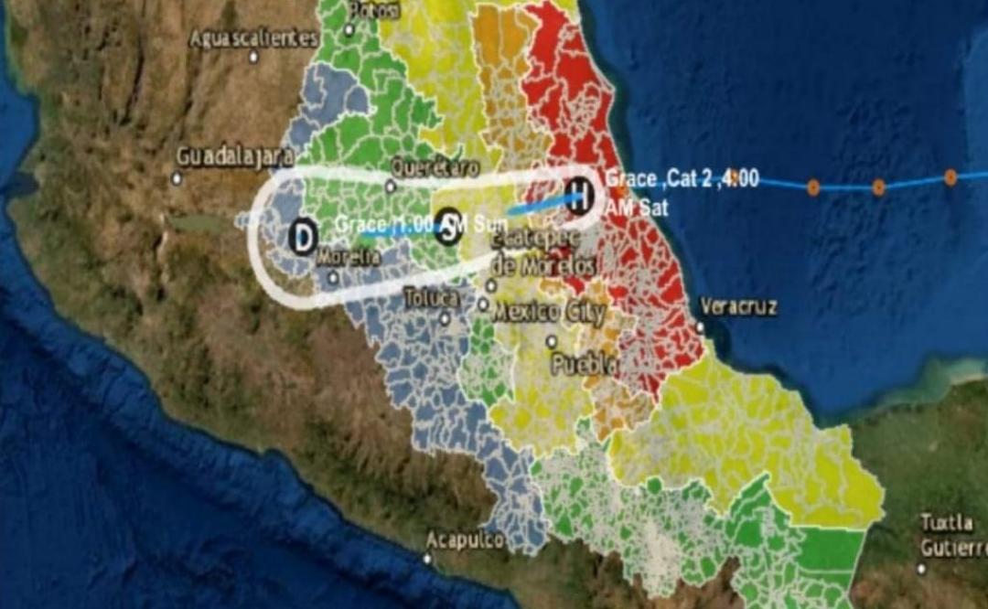 Descarta Protección Civil daños en Oaxaca por lluvias tras paso de huracán Grace; mantiene monitoreo