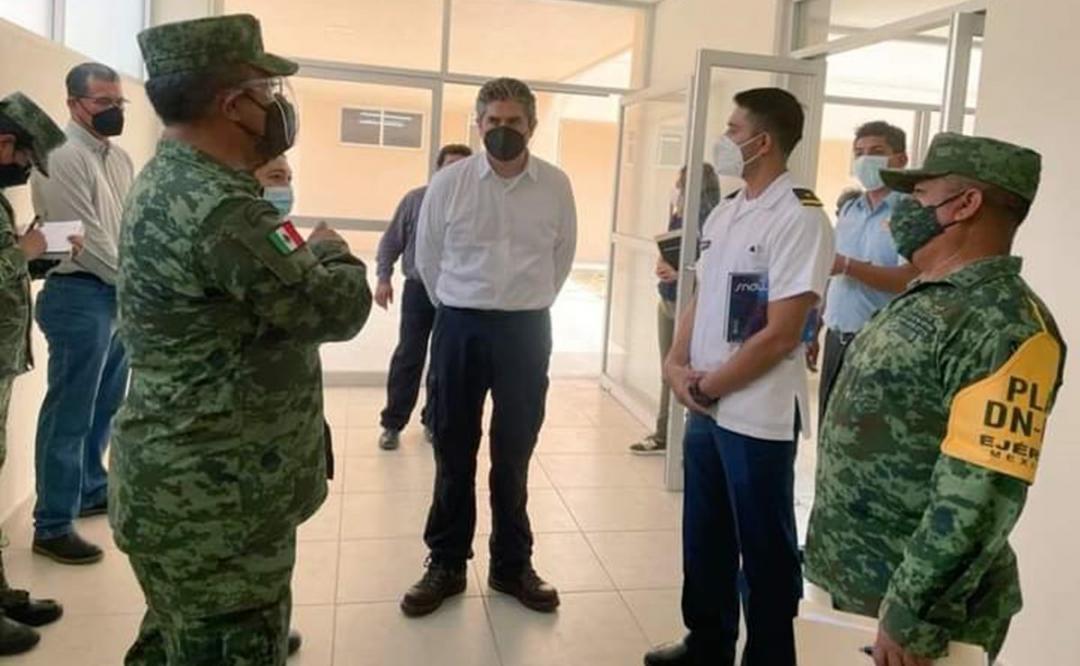 Secretario de Salud de Oaxaca visita Hospital Covid-19 de Juchitán; reabrirá la próxima semana: autoridades