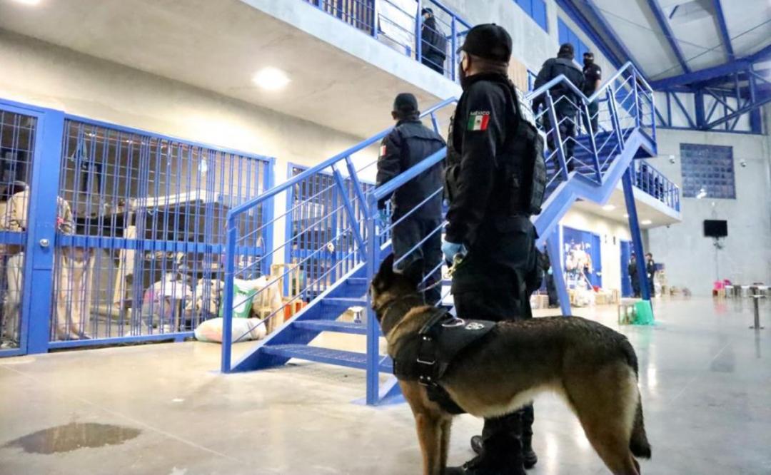 Realizan 300 elementos de seguridad operativo de revisión en penal varonil de Tanivet, Oaxaca
