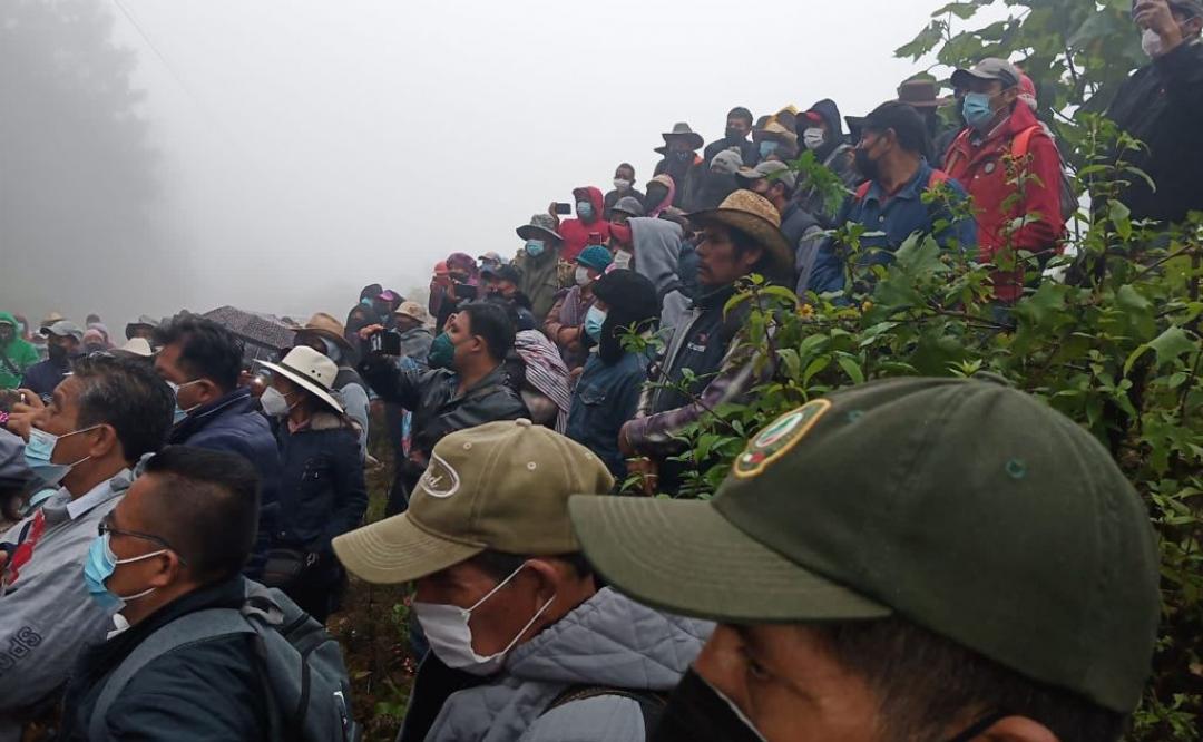 Marcan límites entre Ayutla y Tamazulápam, pueblos ayuujk de Oaxaca; manantial se dividirá al 50%