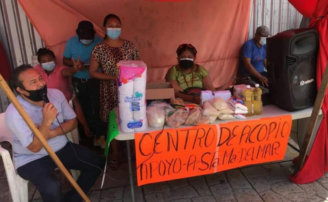 Ante falta de ayuda de gobierno, recolectan  víveres y para afectados por inundaciones en Juchitán, Oaxaca