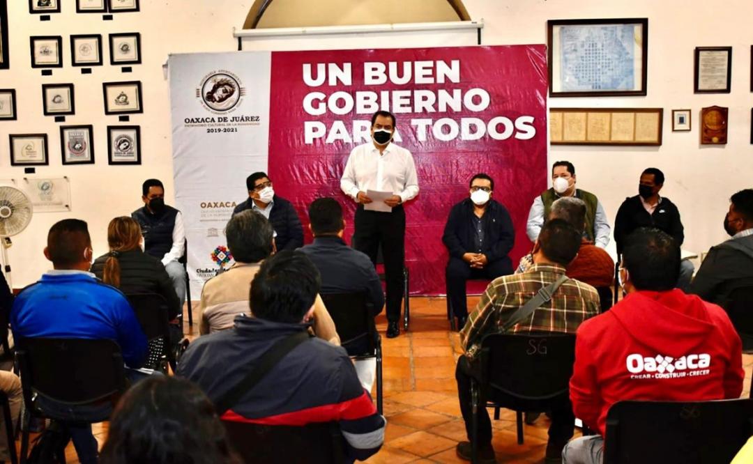 Se lanza el edil Oswaldo García Jarquín por la gubernatura de Oaxaca