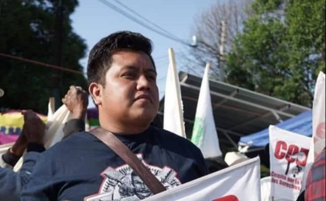 Advierte Codedi protestas en Oaxaca para exigir libertad de su vocero Fredy García, preso desde 2019
