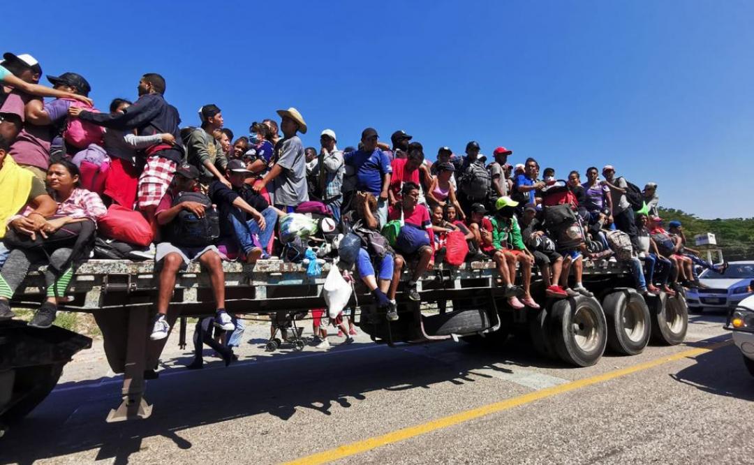 Rechaza caravana de migrantes que autoridades de Salud de Oaxaca apliquen pruebas rápidas de Covid