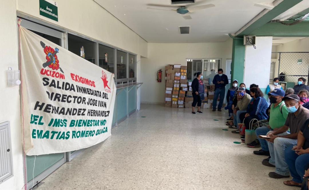 Protestan en el IMSS de Matías Romero, Oaxaca, por muerte de 2 recién nacidos y falta de atención a embarazadas