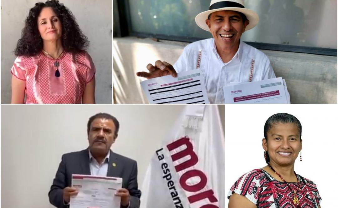 Depura Morena lista de precandidatos a gubernatura de Oaxaca; van 4 legisladores a encuesta