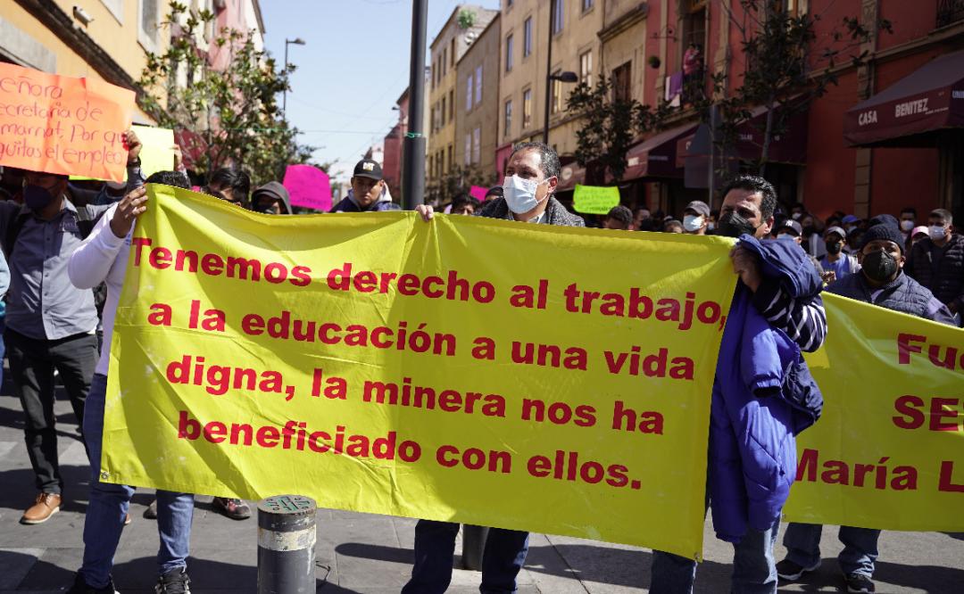 Mineros de Oaxaca advierten más protestas en CDMX, exigen que Semarnat dé permiso ambiental
