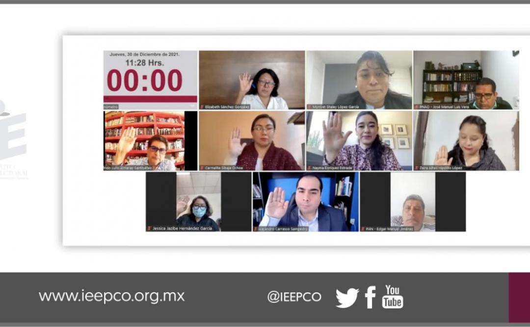 Reporta IEEPCO 17 expedientes de denuncia del proceso electoral 2021 en Oaxaca