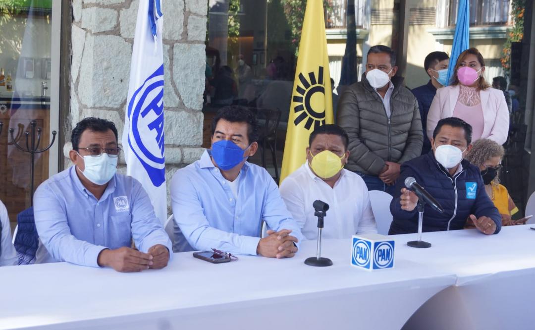 Impulsarán PAN, PRD y Nueva Alianza una candidatura única para la gubernatura de Oaxaca