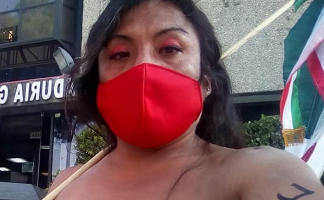 Lupilla, mujer trans que intentó colgarse en Segob, acusa tortura y violencia del Gobierno de Oaxaca