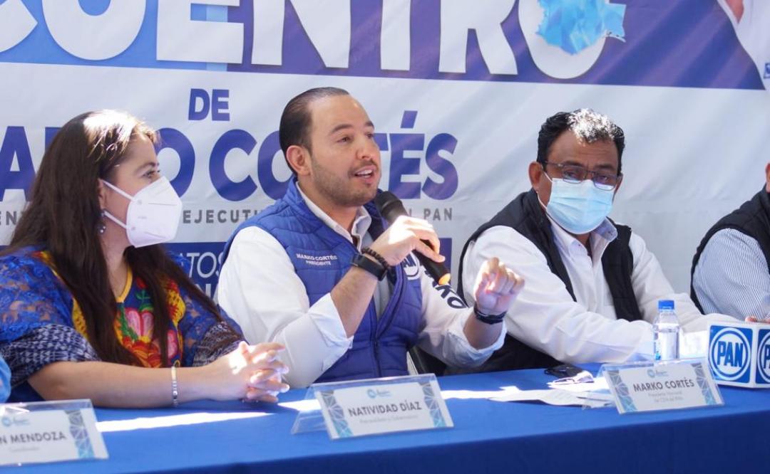 PAN buscará solo gobierno de Oaxaca, pero no descarta candidatura común con otros partidos: Marko Cortés