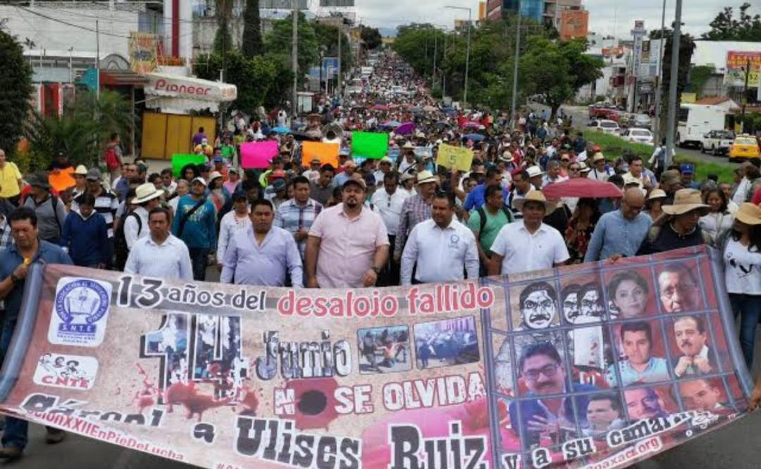 Proponen ley para regular y sancionar protestas sociales en Oaxaca
