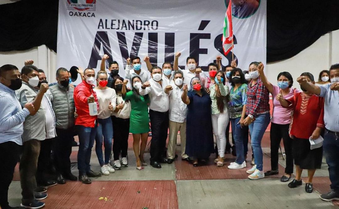 Para los priistas, el objetivo se llama Oaxaca, dice en Etla Alejandro Avilés, precandidato a la gubernatura