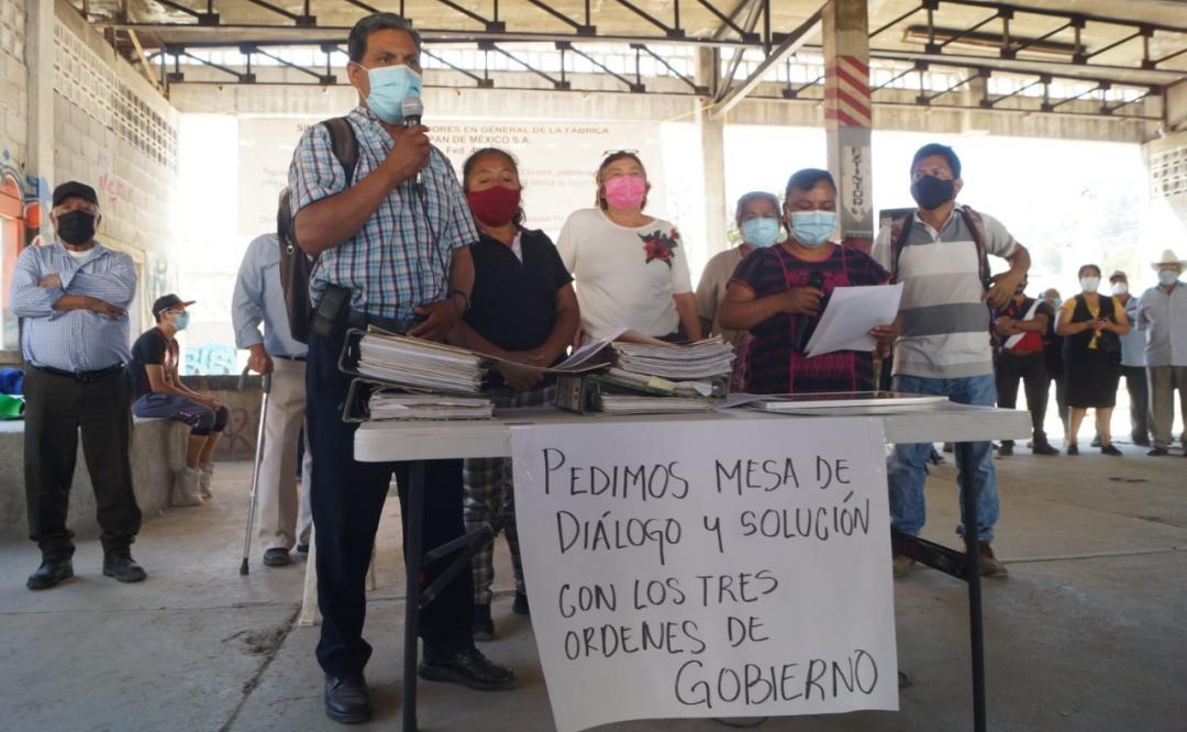 Exfábrica donde proyectan nuevo Archivo Agrario en Oaxaca está en litigio, afirman extrabajadores