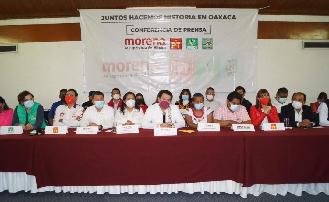 Reclamos por candidatura en Oaxaca no tienen sustento, el pueblo reconoció trabajo de Jara: Delgado