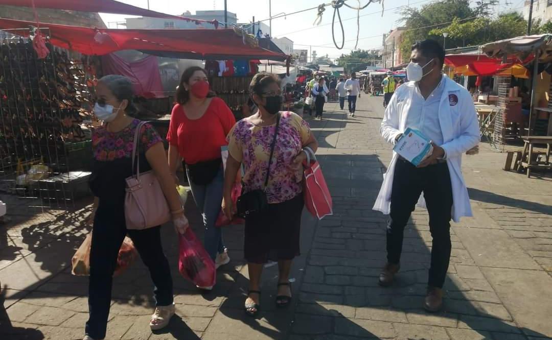 Se quedan 5 municipios del Istmo de Oaxaca en semáforo rojo, por aumento de casos de Covid-19