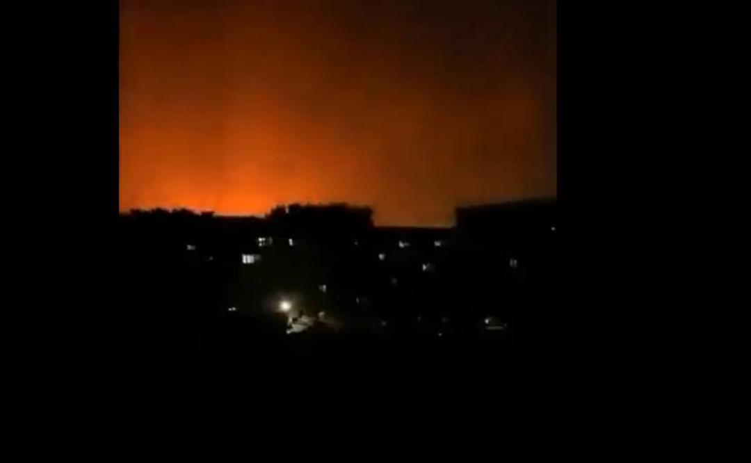 Video de las primeras explosiones en Ucrania por ofensiva rusa de Putin