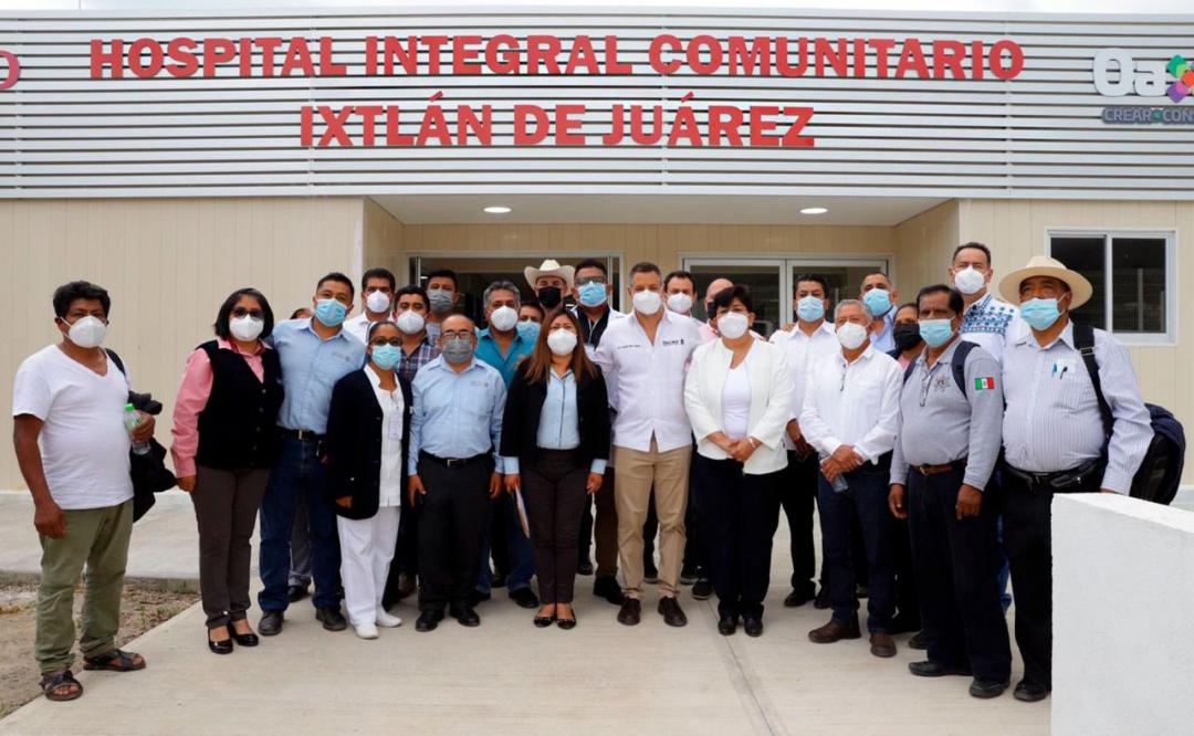 Supervisa Murat Hospital Comunitario de Ixtlán, en la Sierra Norte de Oaxaca; se invierten 139.6 mdp en la obra
