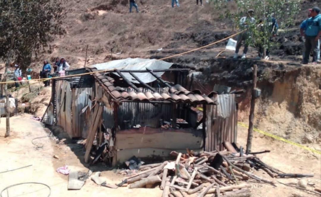 Seis niños mueren calcinados al incendiarse su casa en Coicoyán, uno de los municipios más pobres de Oaxaca