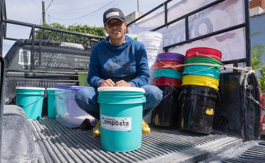 Separar residuos y hacer composta, opción ciudadana en la capital de Oaxaca ante crisis por la basura