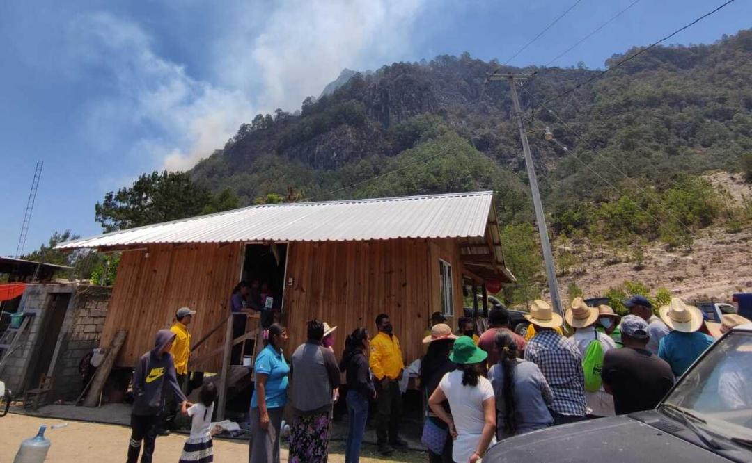 Dos jóvenes de 16 y 18 años entre 4 muertos por incendio forestal en la Mixteca de Oaxaca