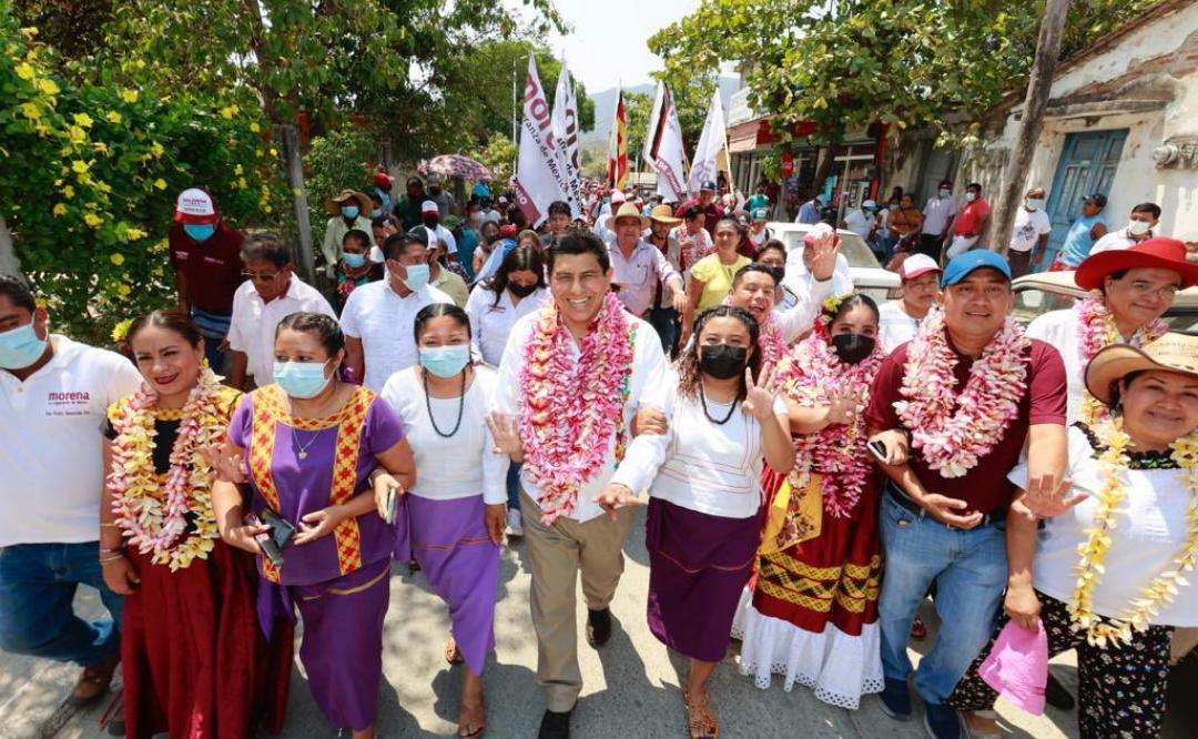 Bitácora de Campaña: Promete morenista “desmontar el patriarcado” en Oaxaca; van naranjas por “nuevo pacto empresarial”
