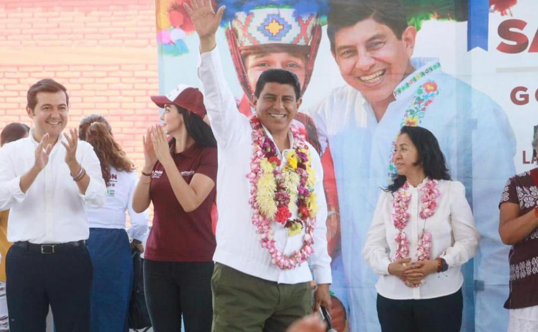 Presume Salomón Jara visita a 137 municipios de Oaxaca y suma de liderazgos, previo al debate electoral