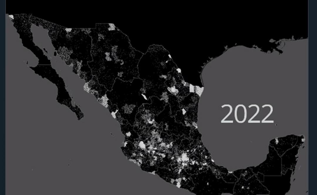 Animación. Así se ven, por años y en mapa, los cien mil desaparecidos de México.