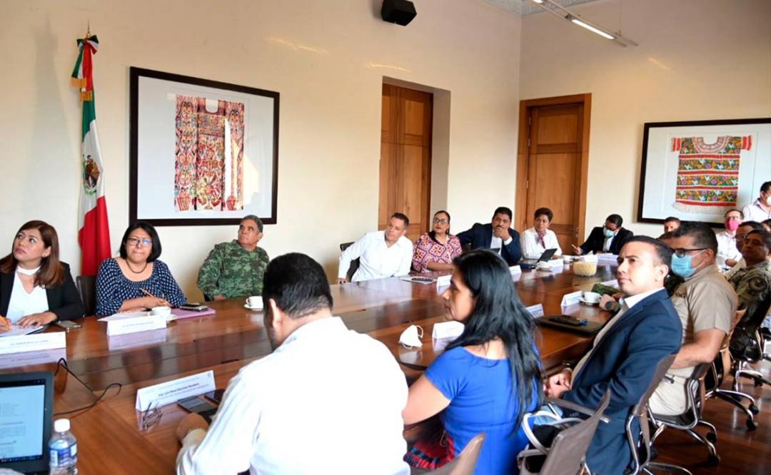 Encabeza Murat instalación de Mesa de Seguridad para la elección de la gubernatura de Oaxaca