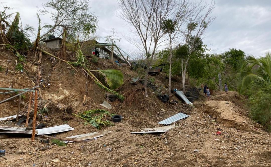 Confirman muerte de dos menores en Corcovado Petaca por paso de Agatha en Costa de Oaxaca