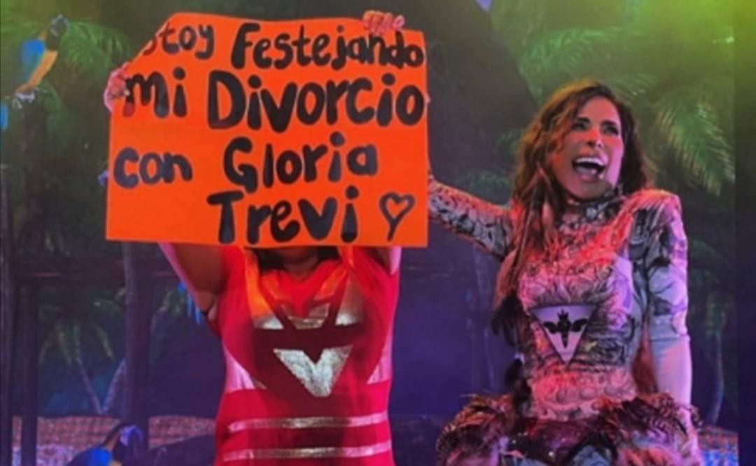 “¡Eso mamona!”: sube Gloria Trevi al escenario a mujer que celebró divorcio en concierto en Oaxaca