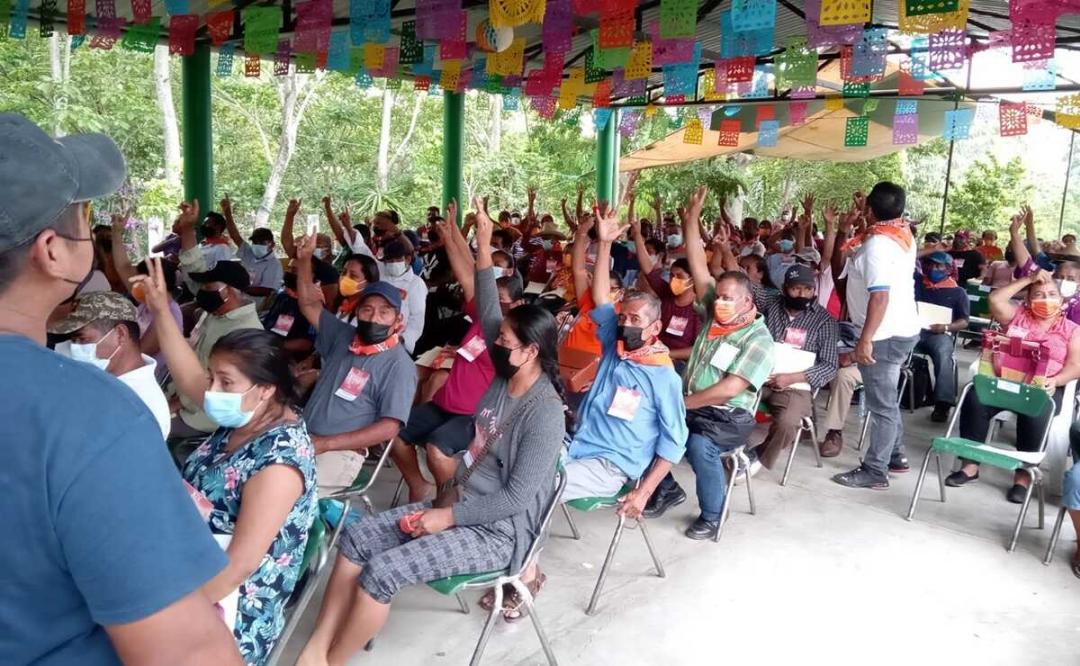 Por primera vez, elige Ucizoni a tres mujeres como sus dirigentes para continuar lucha contra Interoceánico en Oaxaca