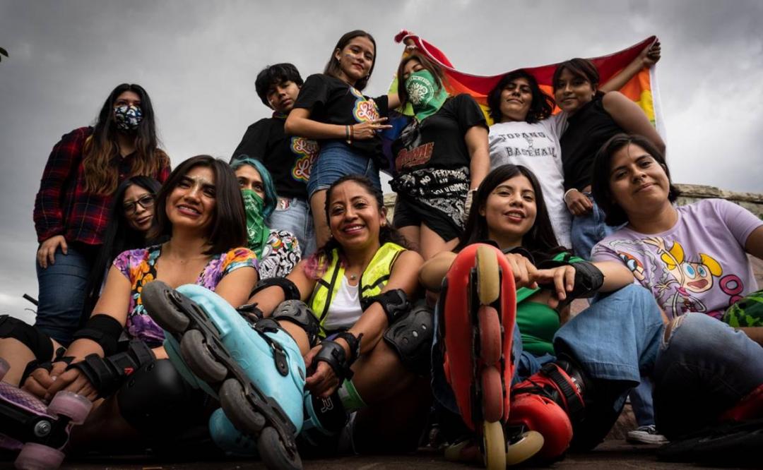Sexodisidencia sobre ruedas, una expresión del Día del Orgullo LGBTQ+ en la ciudad de Oaxaca