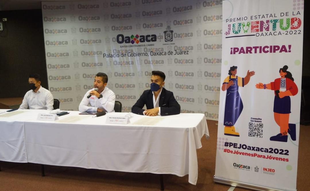Se busca a "jóvenes excepcionales". Gobierno de Oaxaca lanza convocatoria Premio de la Juventud 2022