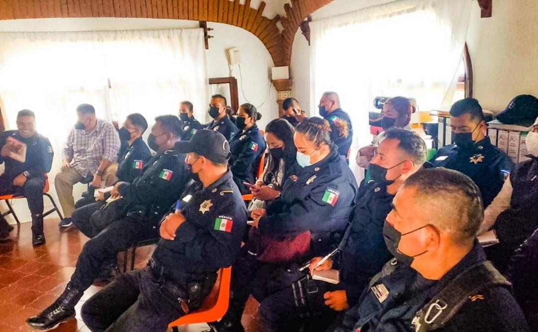 Capacitan a más de 200 policías de Oaxaca en Modelo Nacional de Policía y Justicia Cívica en México