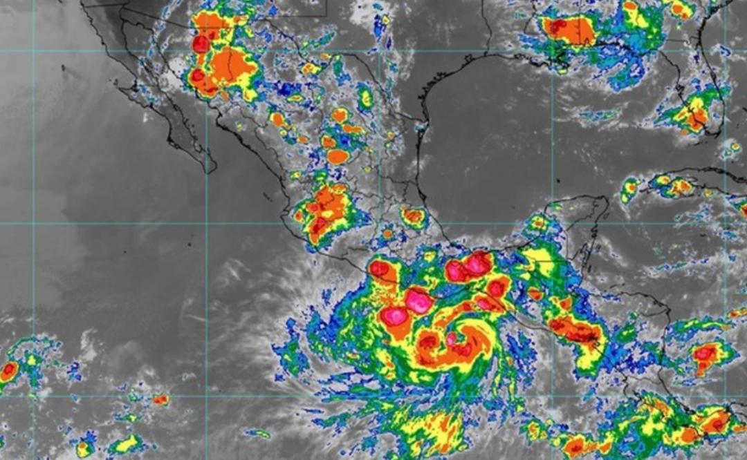 Bonnie se convierte en huracán categoría 1 al sur de Oaxaca
