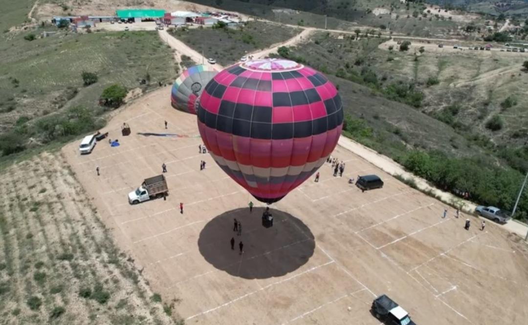 Con Primer Festival del Globo Aerostático, buscan dar a conocer a Suchilquitongo, en los Valles de Oaxaca