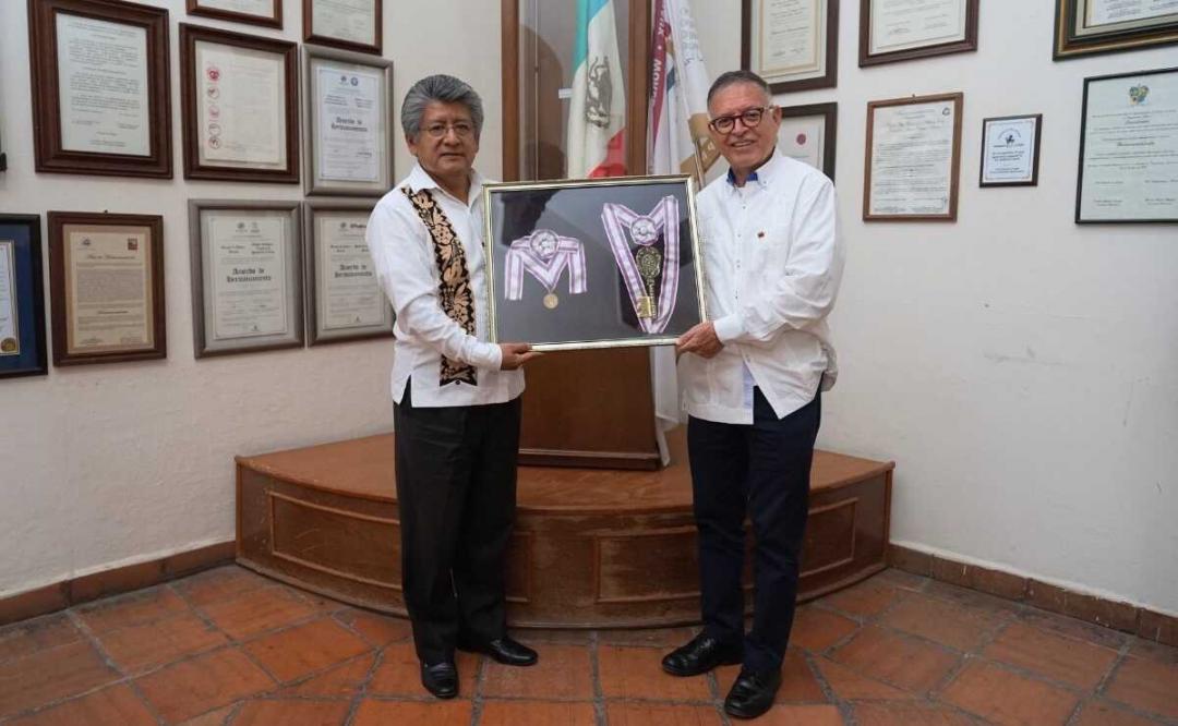 Pide embajador reactivar hermandad entre Oaxaca de Juárez y Mérida, Venezuela