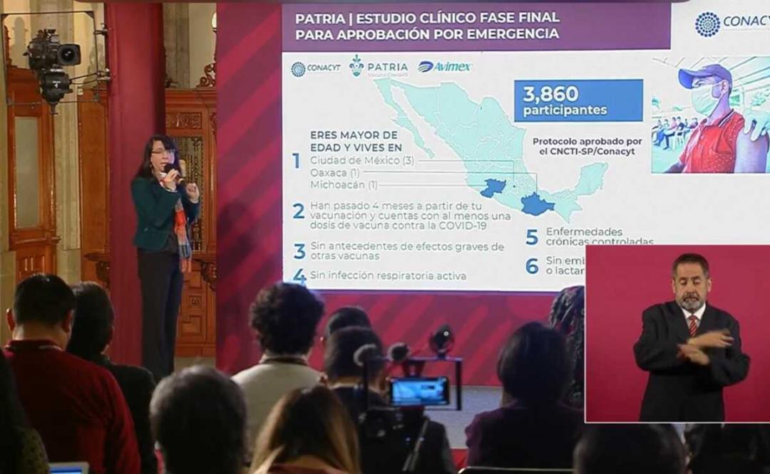 Oaxaca, entre las 3 entidades que participarán en fase final para aprobar vacuna mexicana Patria contra Covid