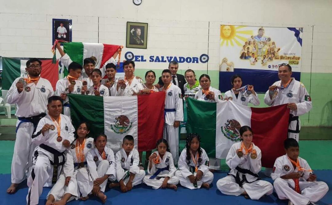 Guerreros Mixtecos llenan de medallas a Oaxaca en justa internacional de Taekwon-Do